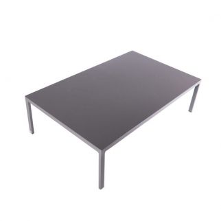 table basse de jardin aluminium