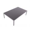 table basse de jardin aluminium