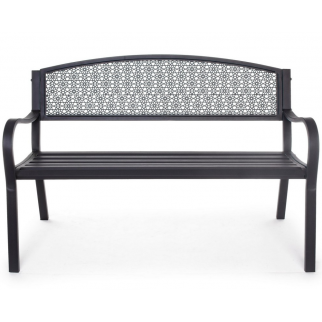 Banc de jardin acier - Jodie