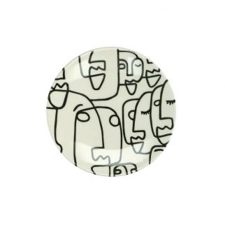 Assiette plate Modiglia -...