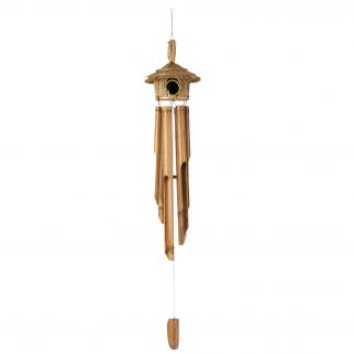 Carillon nichoir en bambou