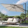 Parasol déporté 2m70 x 2m70 - Voyager T2