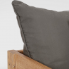 salon de jardin avec coussin