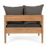 fauteuil extérieur en teck